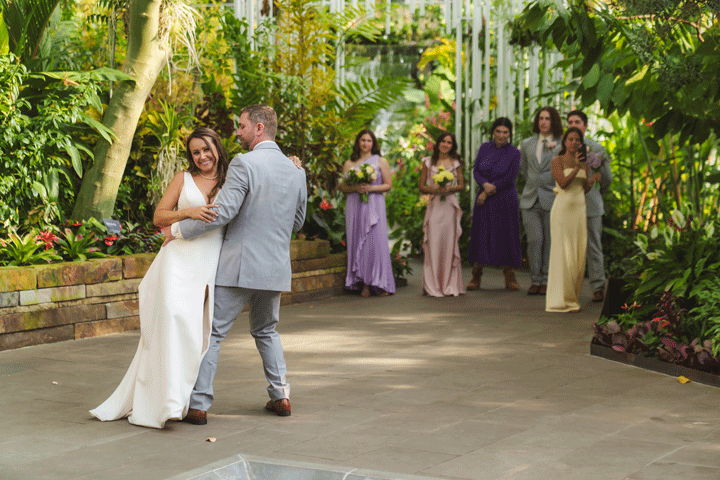 Bride & Groom Dancing