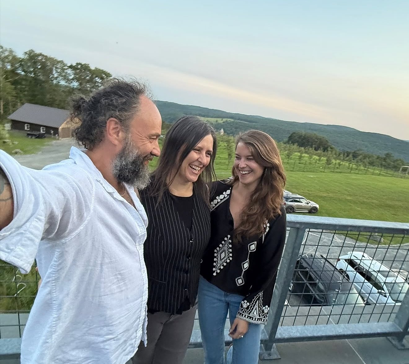 We are at @nickrymer 's place tonite in bklyn w our bff @maryelainejenkins.  Music starts at 6!  DM us for address! &hearts;️&hearts;️&hearts;️