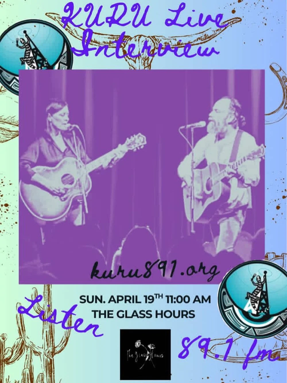 We&rsquo;re gonna have a chat and sing some songs with @saint_.ranger tomorrow morning @kuru89.1 before we head over to @whiskeycreekzocalo for a Sunday afternoon show. Can&rsquo;t wait!&hearts;️