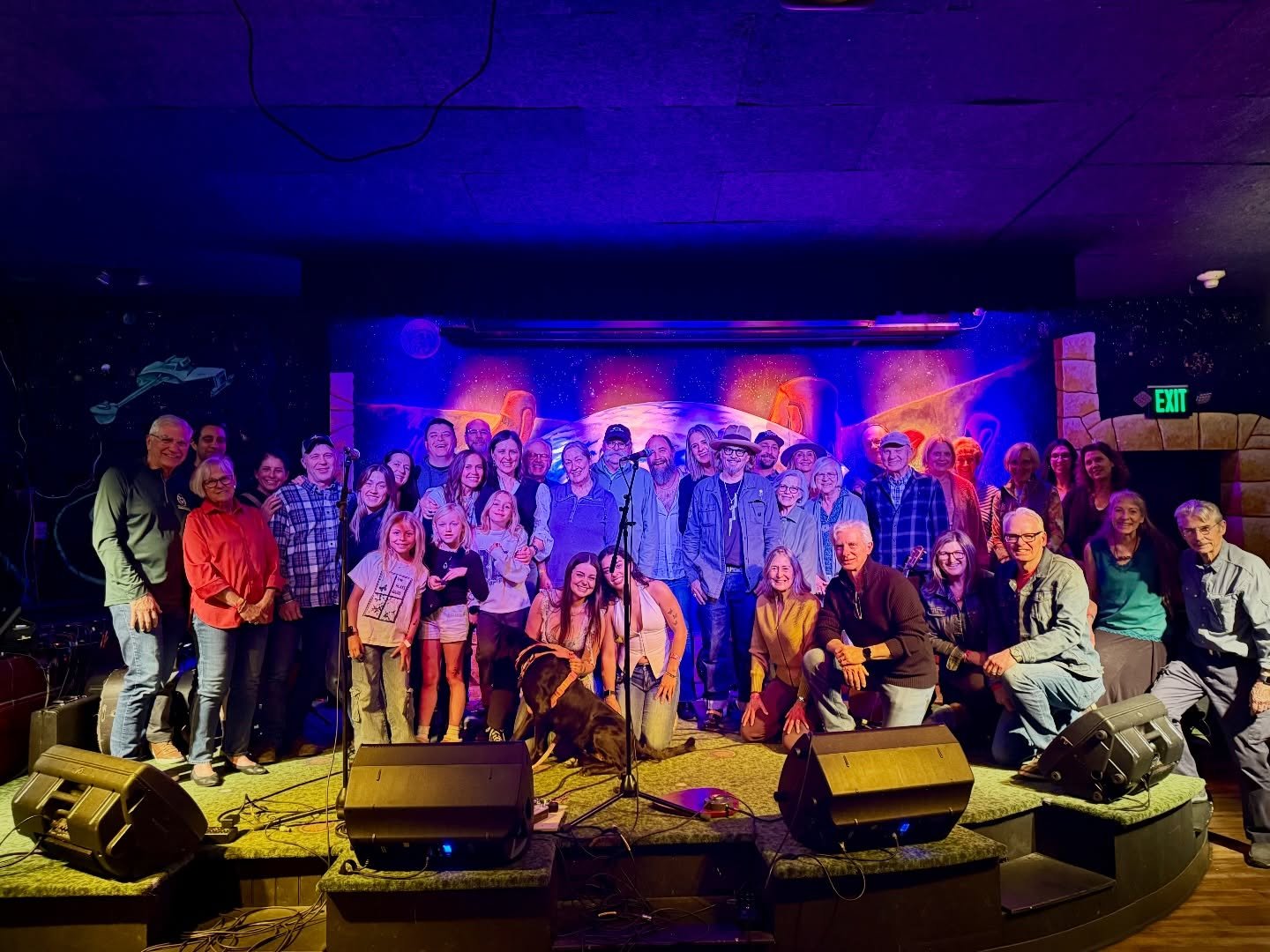 Thank you @avogadrosnumberofficial and to the fine people of Fort Collins who came out to last night&rsquo;s show. Getting to sing with @delilahtumolo was sooo special! And a great big thanks to the @liddixon duo for playin with us!!!&hearts;️&hearts