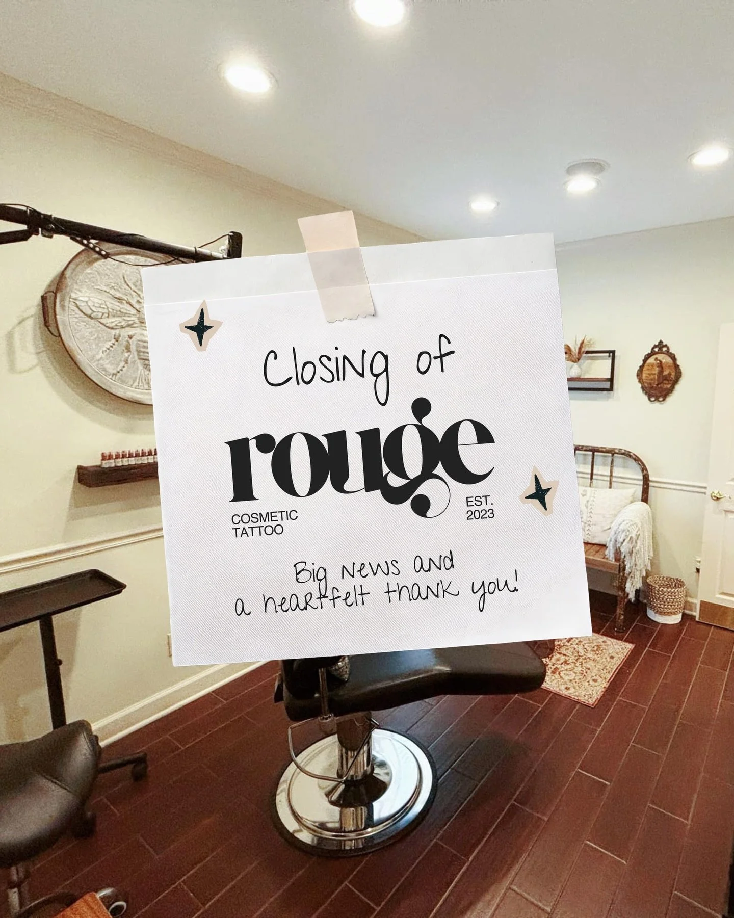 As some of you may already know, life is taking my family on a new adventure!

I will be closing the doors to my studio at the end of April as my lease concludes in May. This summer, we will officially make the move to Florida! 🏝️☀️ 

🤍 Final New A