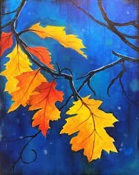 Bright Fall Leaves painting.JPEG