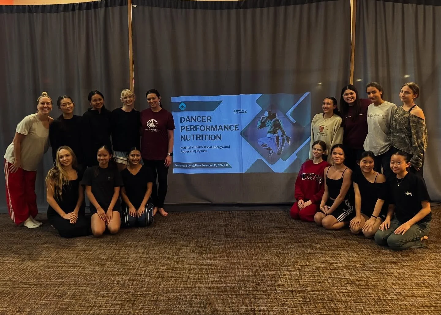 Thank you @hyphenarthouse for having me in to share insights on performance nutrition with such talented and dedicated dancers! It&rsquo;s crucial for dancers to understand how proper nutrition fuels their performance, aids recovery, and reduces inju