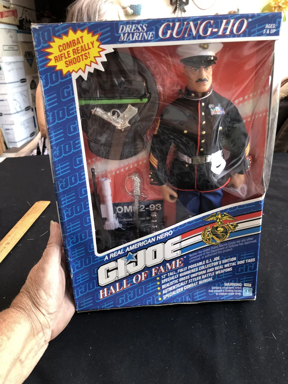 1992 Hasbro GI Joe Hall of Fame Dress Marine GUNG HO  Visual Candy
