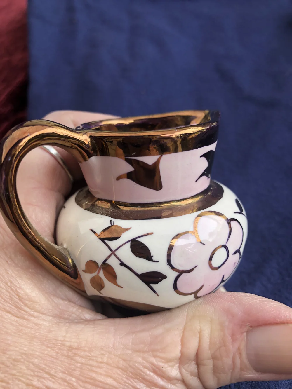 English Ware Lancaster & Sandland LTD Hanley Small Creamer