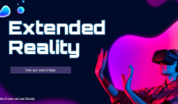 Thumbnail for extended reality training video with play icon in the center