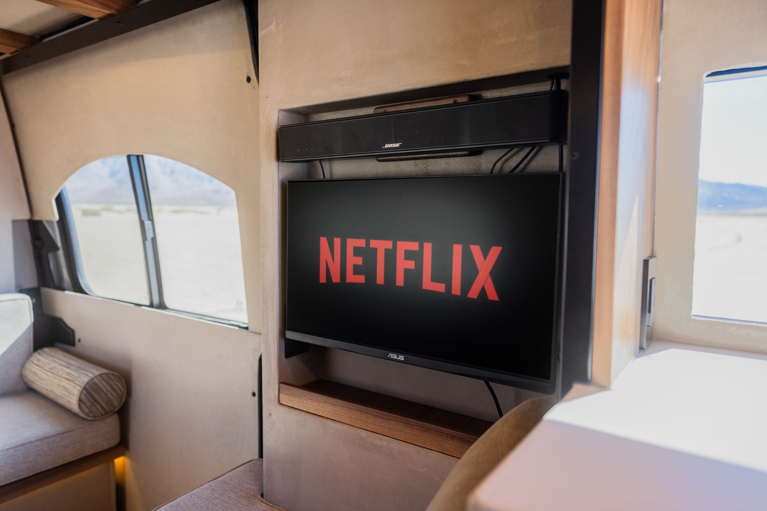 most luxurious sprinter campervan interior USA
