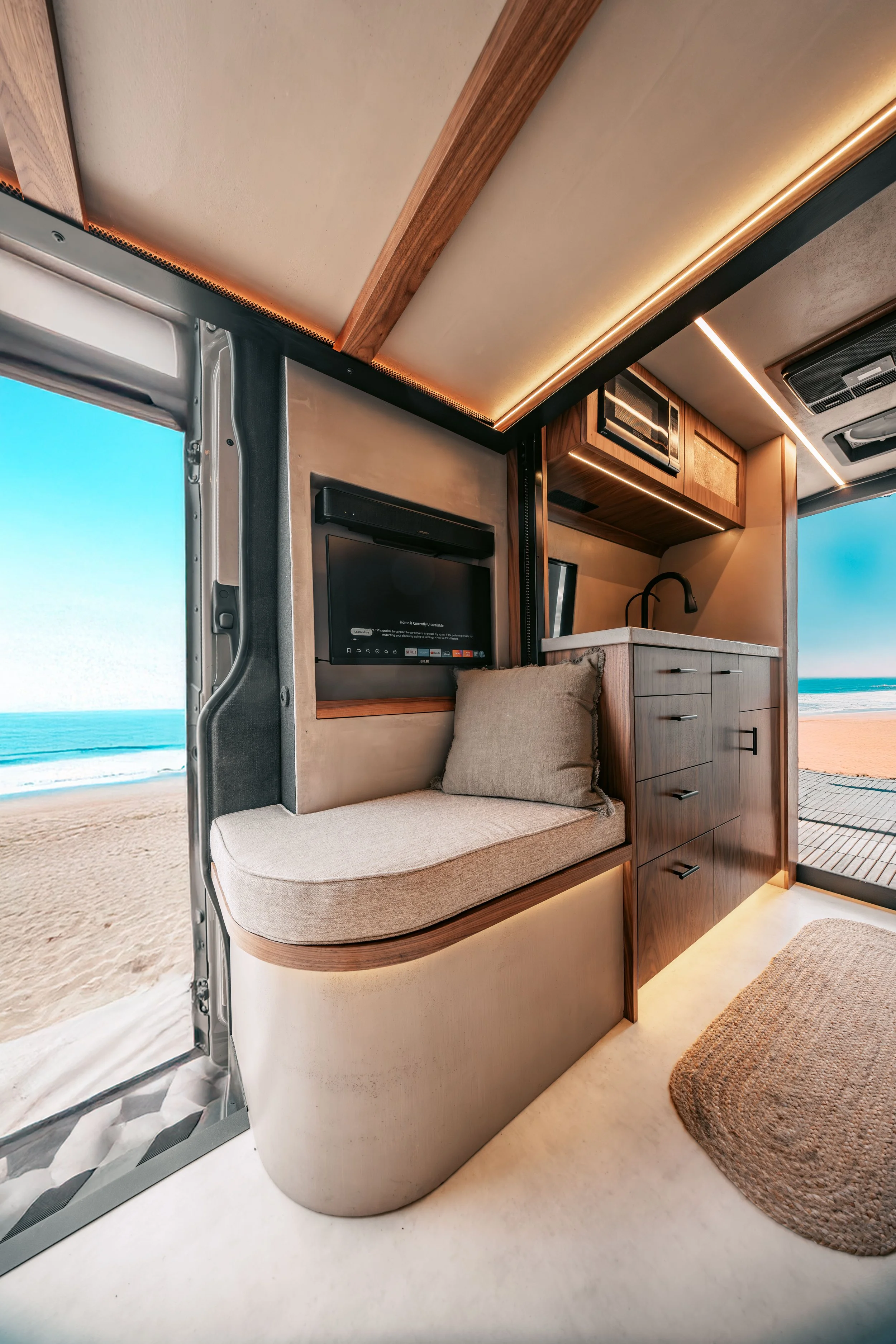 one of the best campervan interiors in the US
