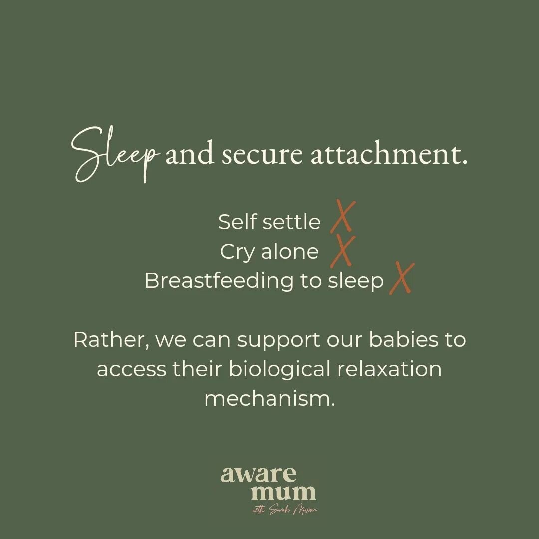 Many of us are aware of two main options for our babies to fall asleep. Either mainstream parenting of leaving baby to cry it out /controlled crying/self soothing, or classical attachment-style parenting which promotes breastfeeding to sleep.

Many p