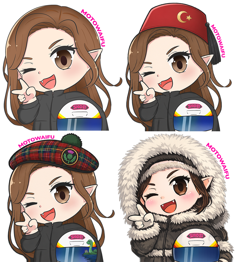 4-Pack Sticker Bundle