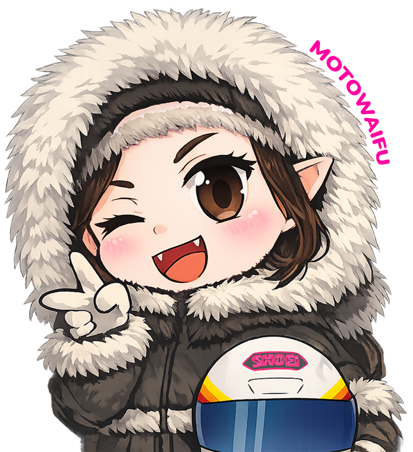 Motowaifu Artic Circle Edition Sticker