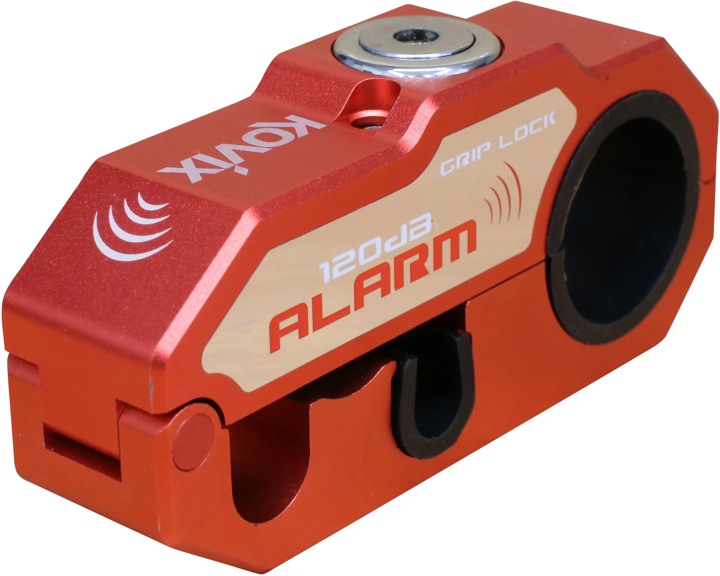 Secure Your Bike with Kovix Brake Lever Lock in Red — Stealth Performance