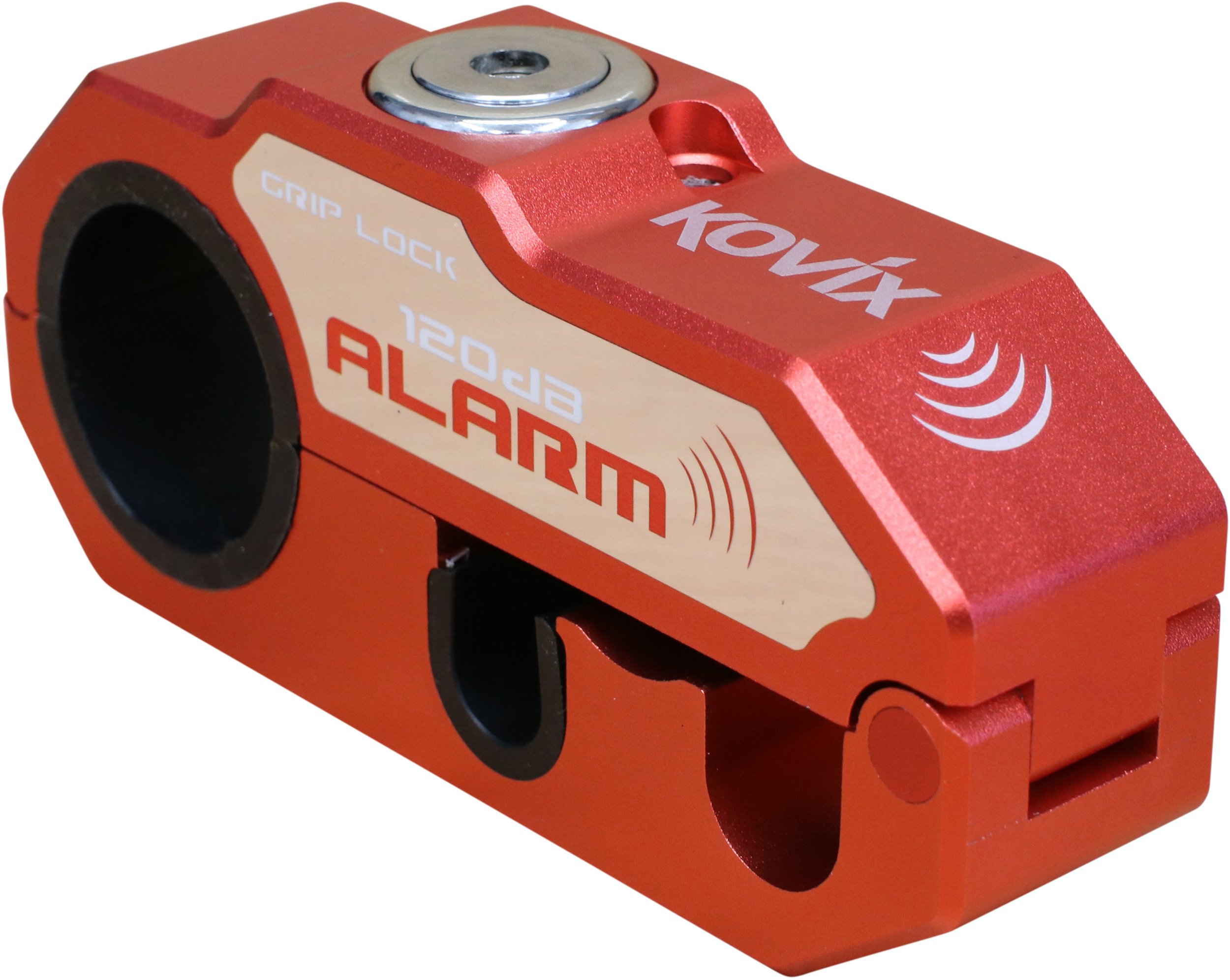 Secure Your Bike with Kovix Brake Lever Lock in Red — Stealth Performance