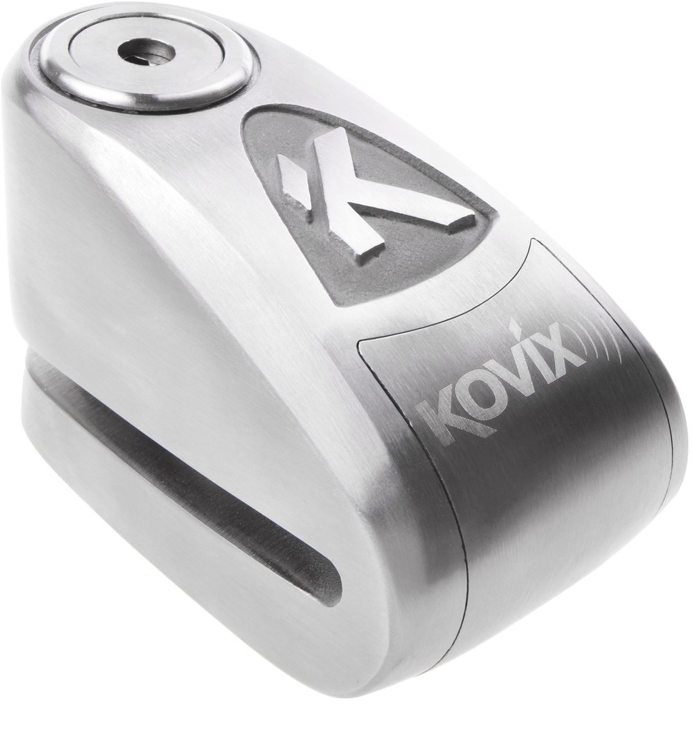 Kovix KD6 Alarm Disc Lock Brushed Metal