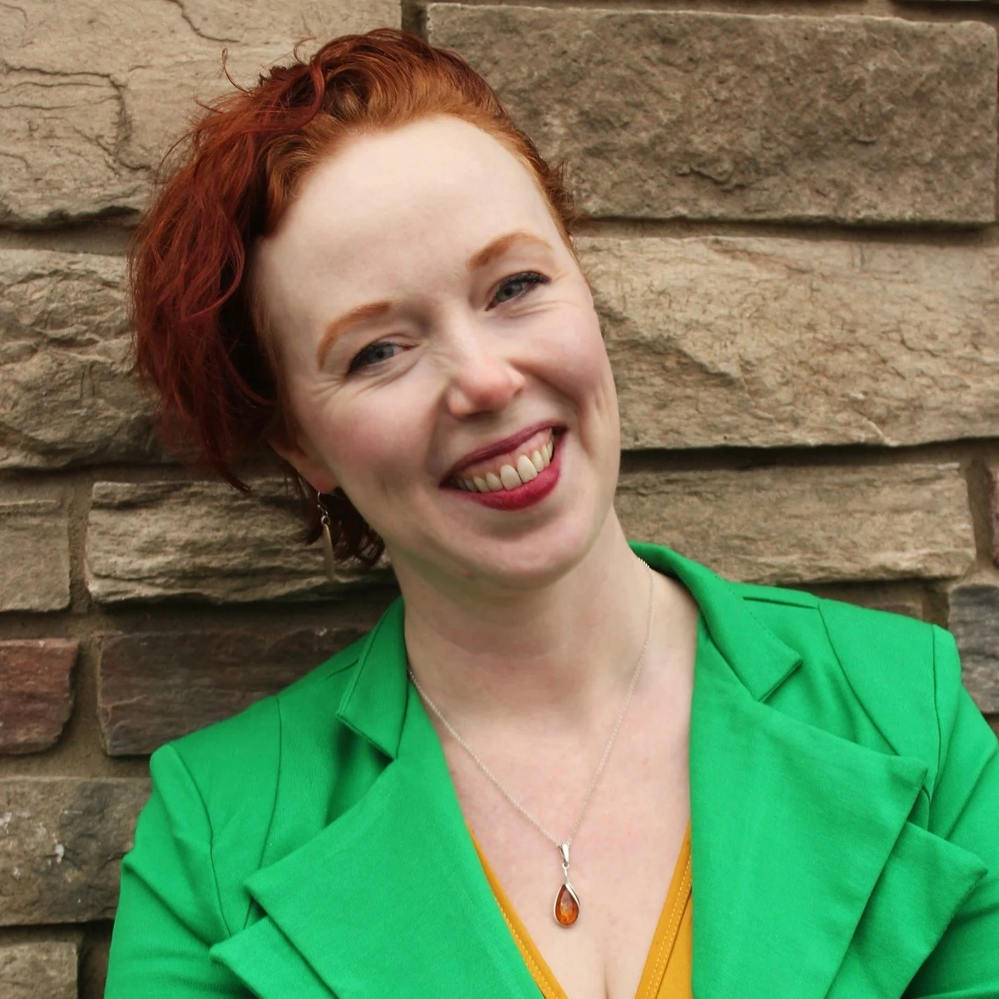 Candid photograph of Robin Vasquez