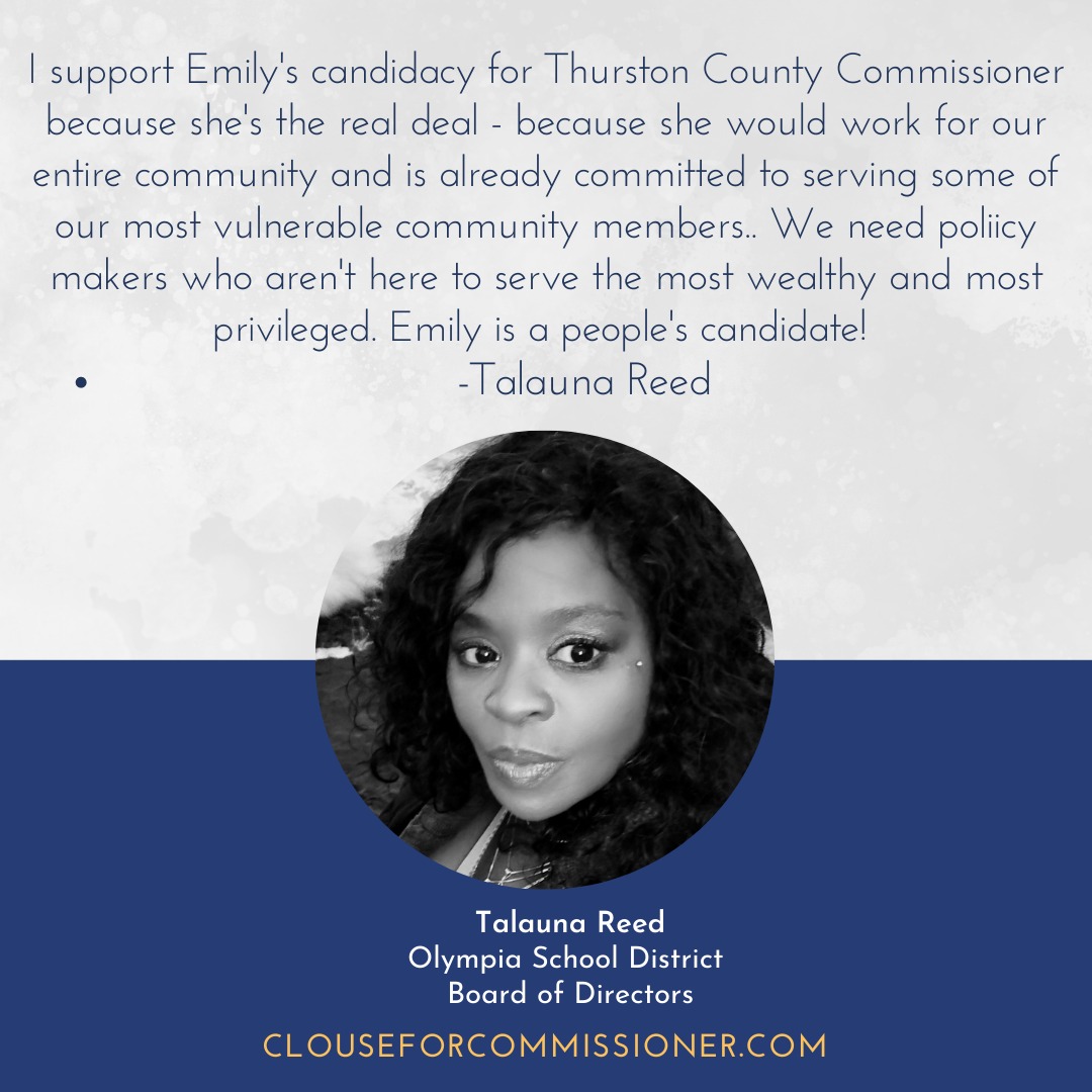 Endorsed by Talauna Reed