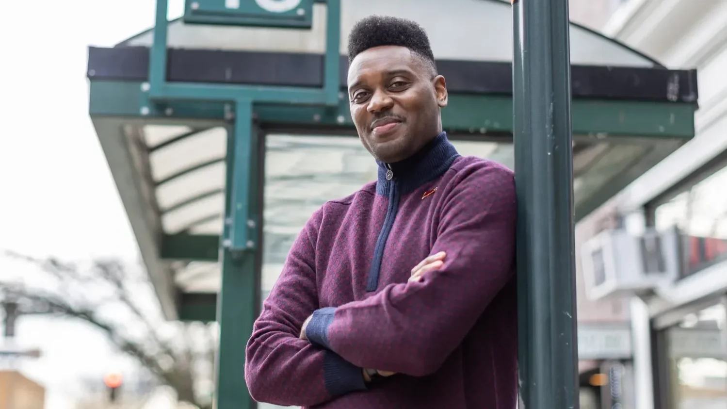 Candid photograph of State Representative Shaun Scott