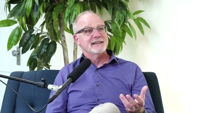 Candid photograph of Clark Gilman