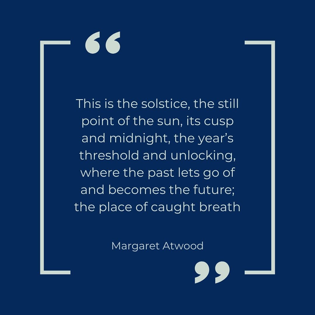 Today is the shortest day in the northern hemisphere. From this point the days will get longer and the darkest part of our winter is over. For generations, our ancestors have marked this point in the year as a special time of endings and beginnings -