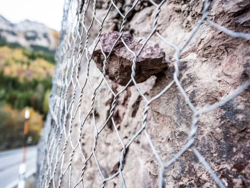 Temporary Excavation Slopes and Rockfall Mitigation