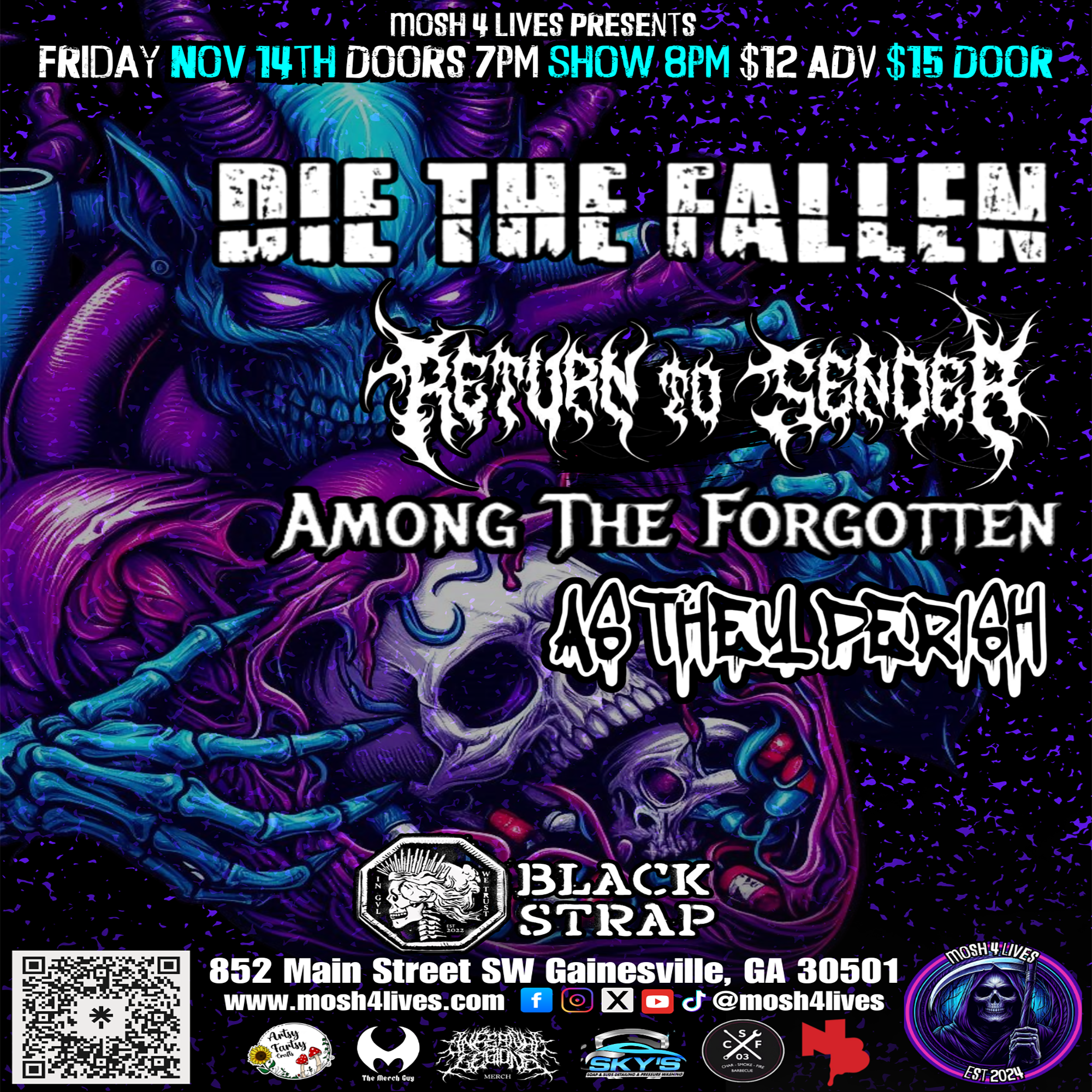 Die The Fallen / Return To Sender / Among The Forgotten / As They Perish
