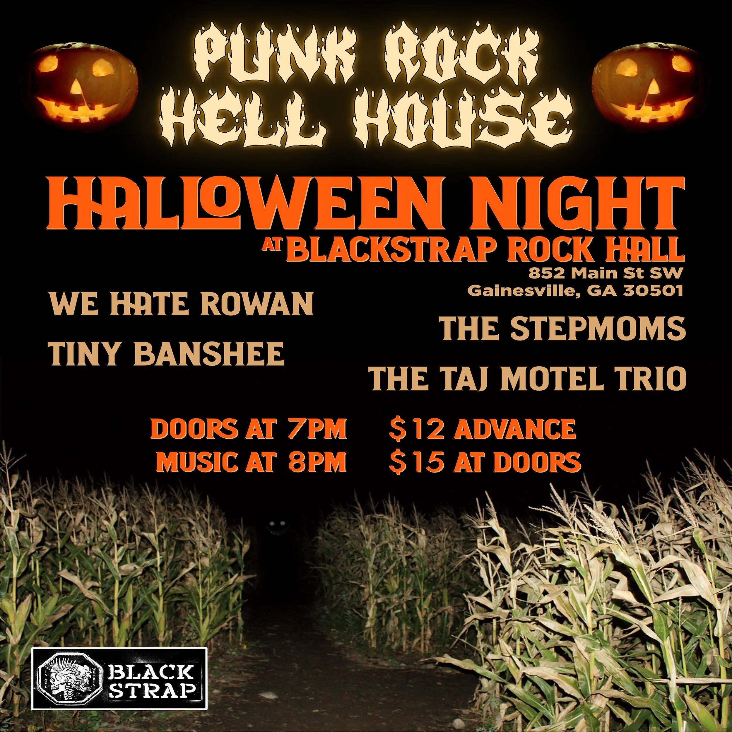 Taj Motel / Tiny Banshee / The Stepmoms / We Hate Roman