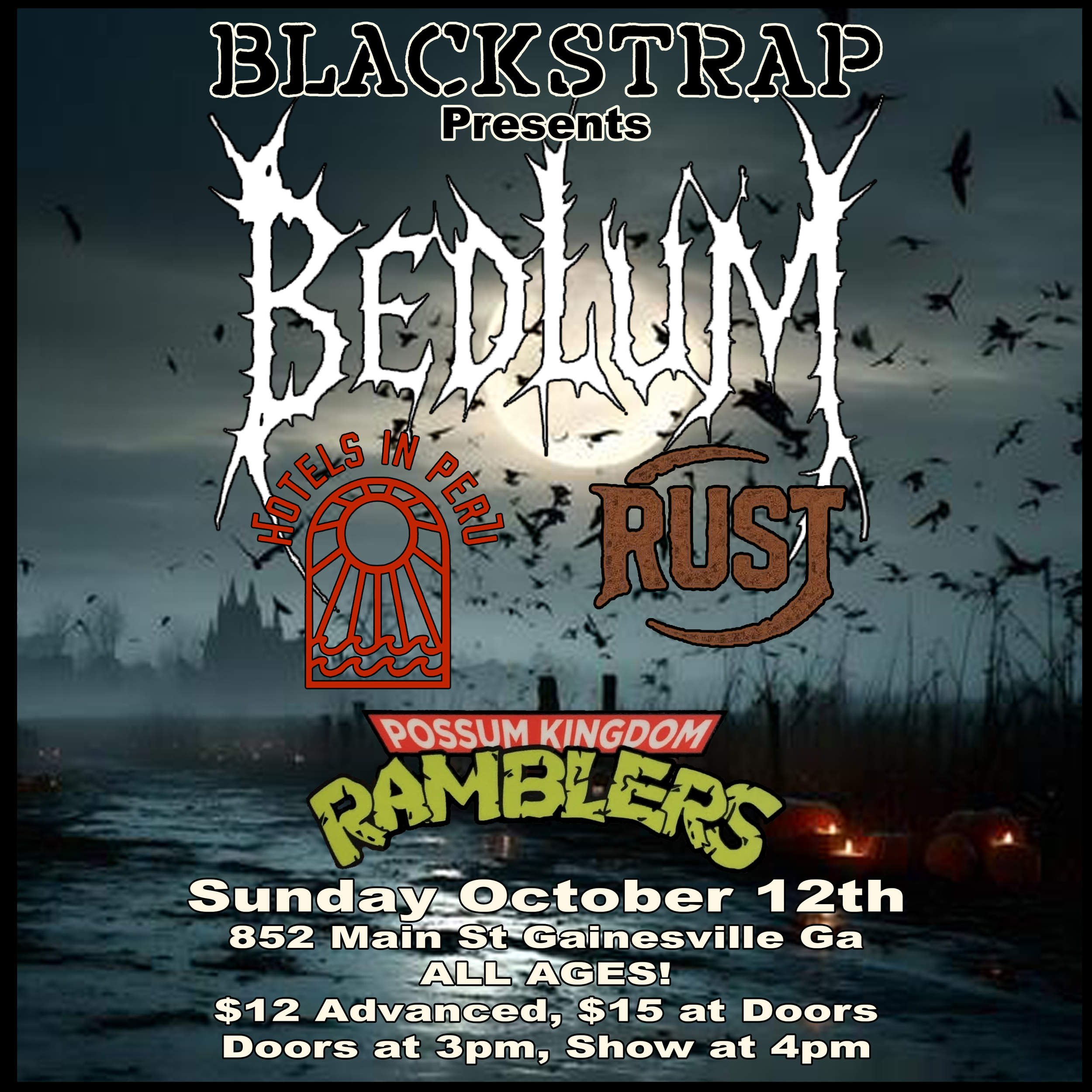 Bedlum / Hotels In Peru / Rust / Possum Kingdom Ramblers