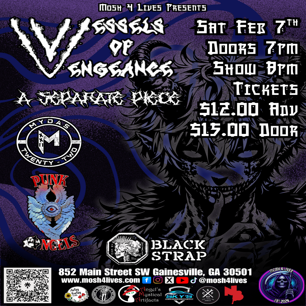 Vessels of Vengeance / A Separate Piece / Mydas XXII / Punk Angels