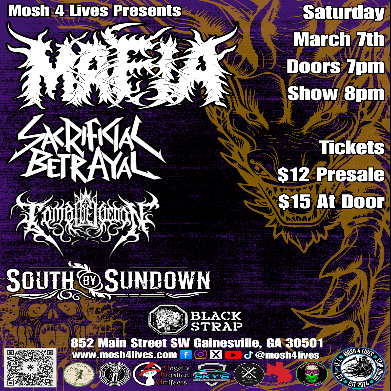 Mafia / Sacrificial Betrayal / Tomb Of Oedon /  South by Sundown