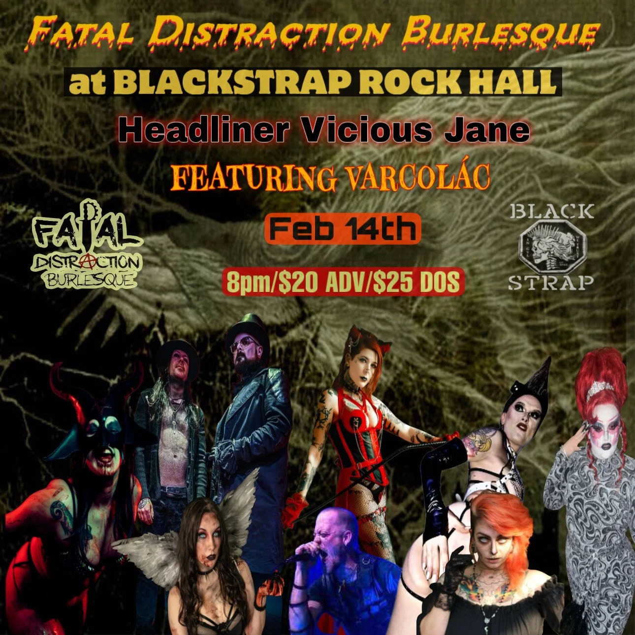 Fatal Distraction Burlesque w/ Varcolac