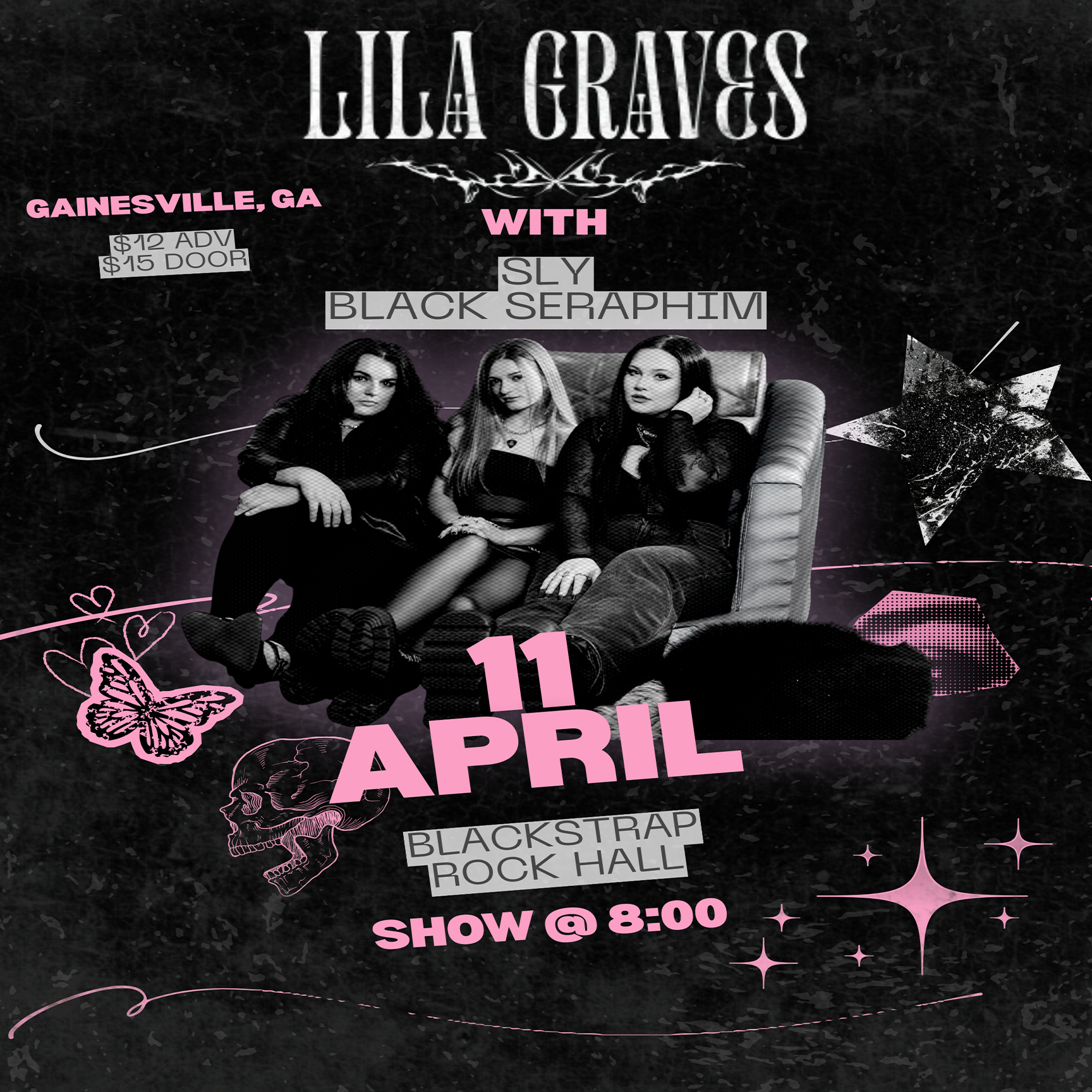 Lila Graves / Black Seraphim / Sly