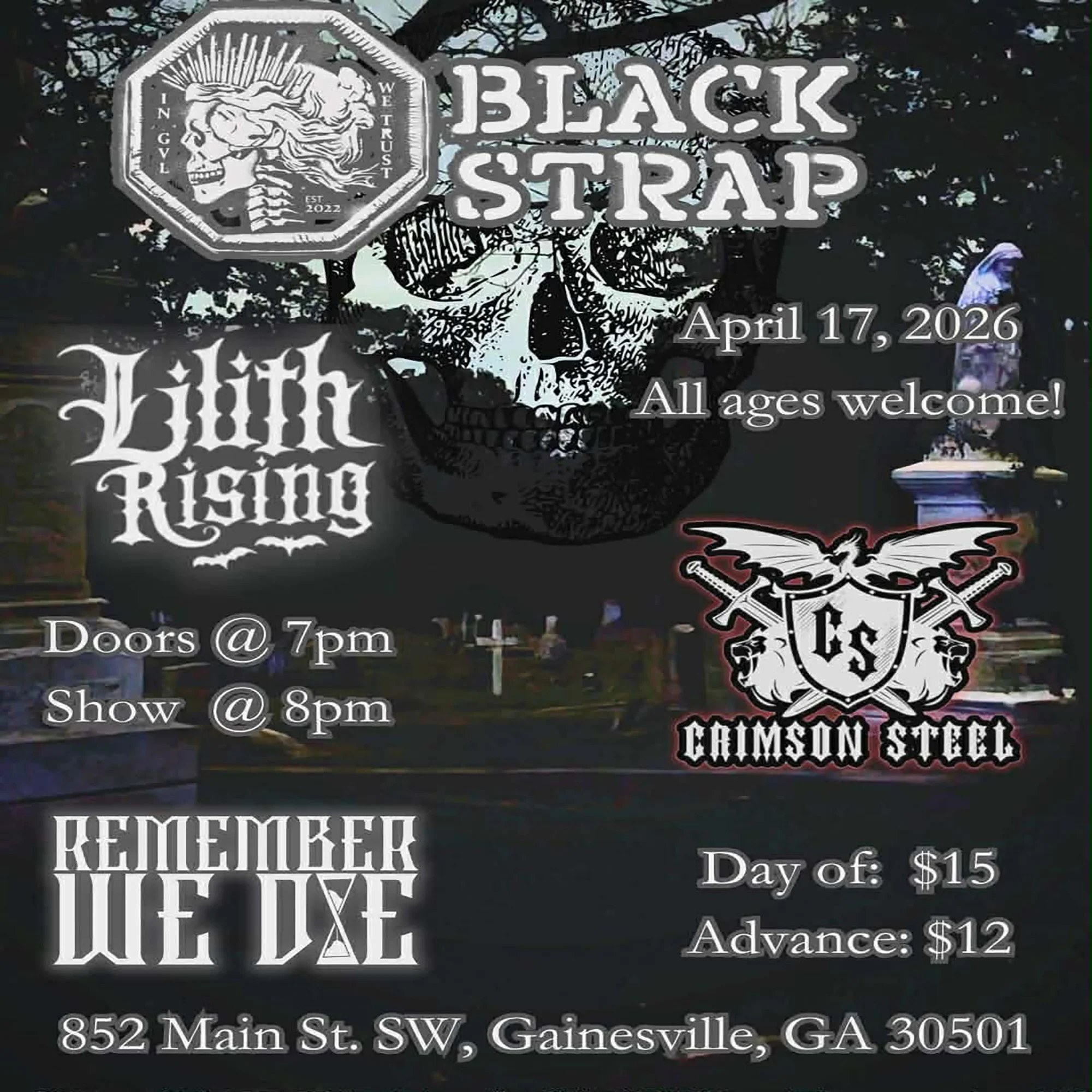 Lilith Rising / Crimson Steel / Remember We Die