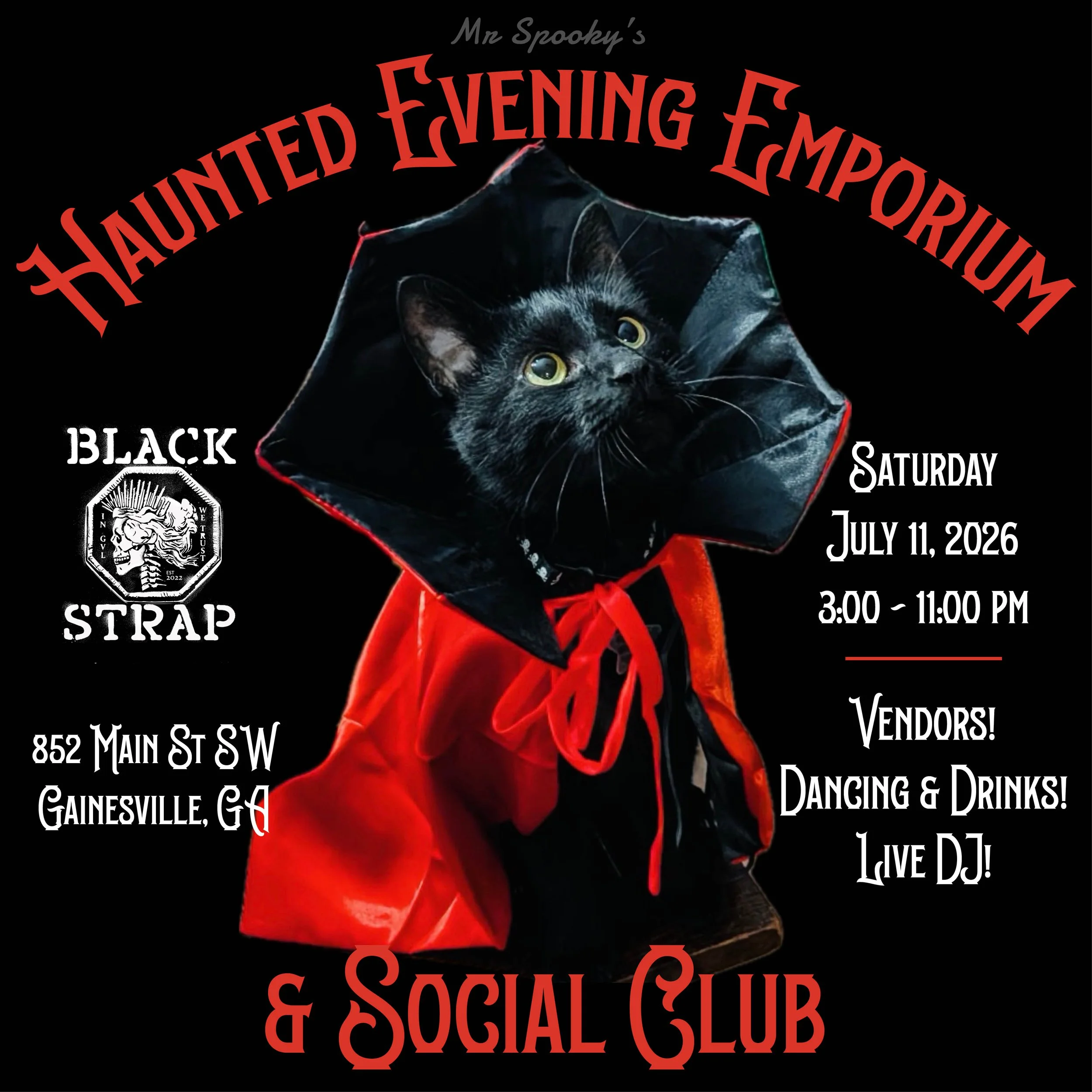 Mr Spooky's Haunted Evening Emporium and Social Club