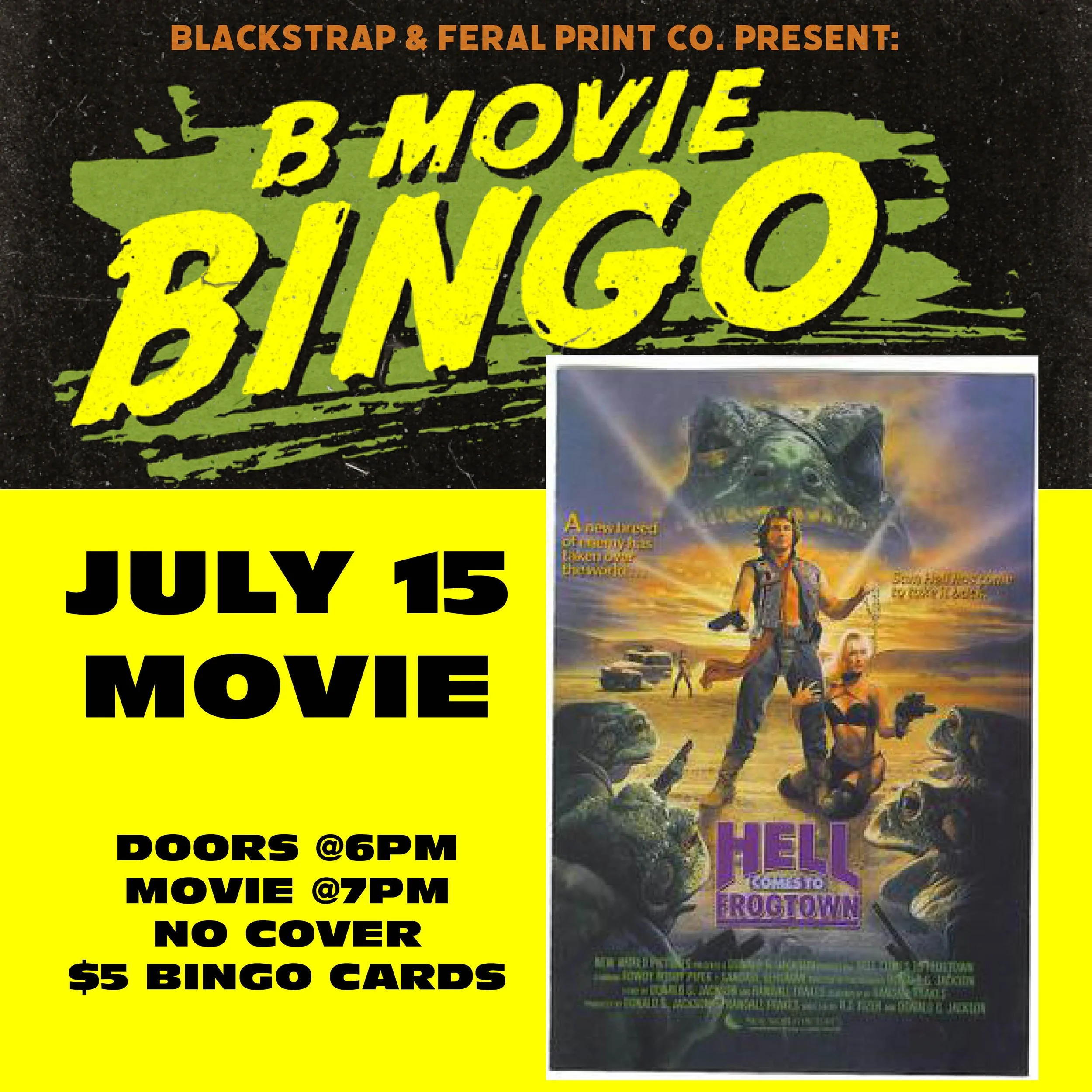 B-Movie Bingo: Hell Comes to Frogtown