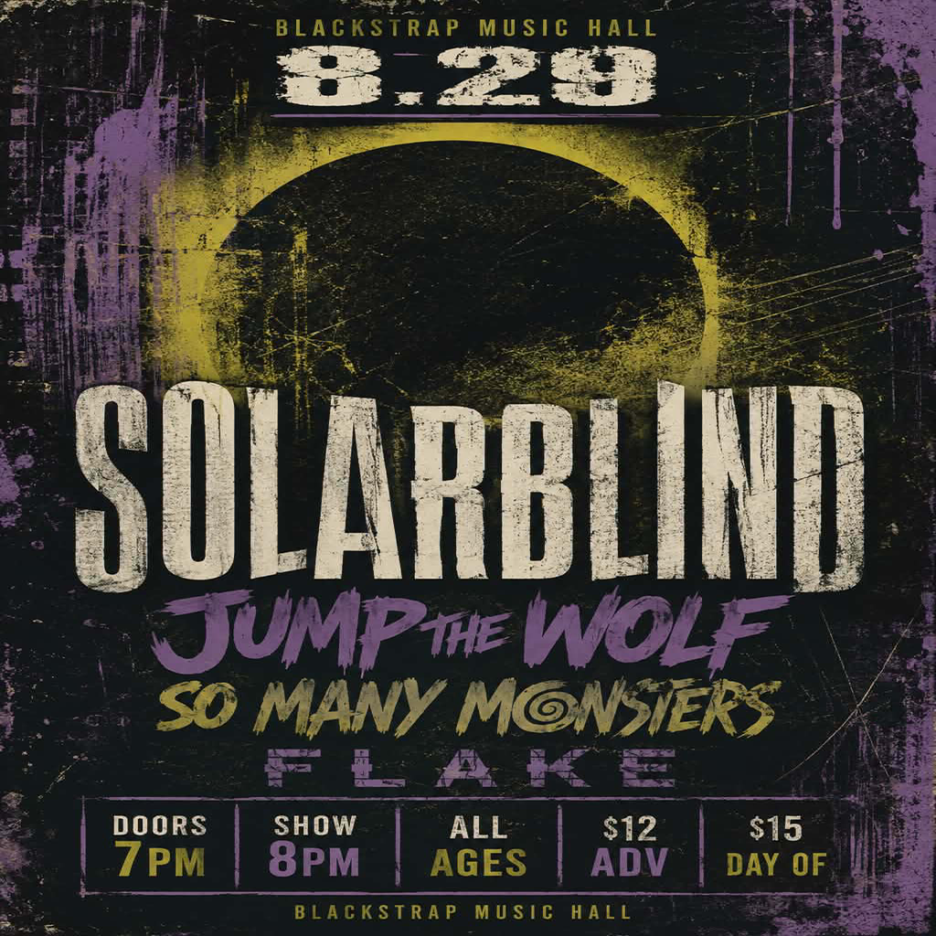 Solarblind / Jump The Wolf / So Many Monsters / Flake 