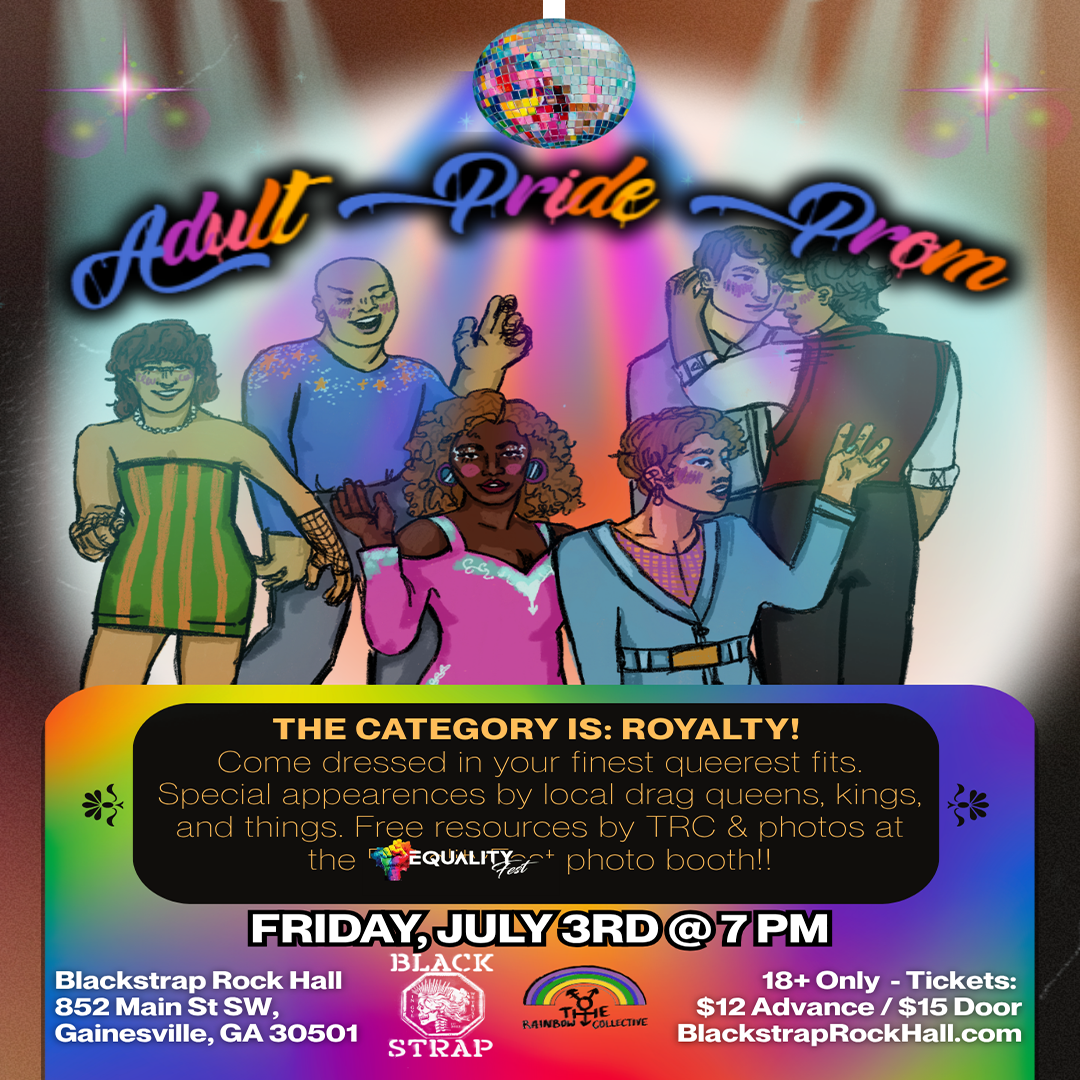 Adult Pride Prom by The Rainbow Collective