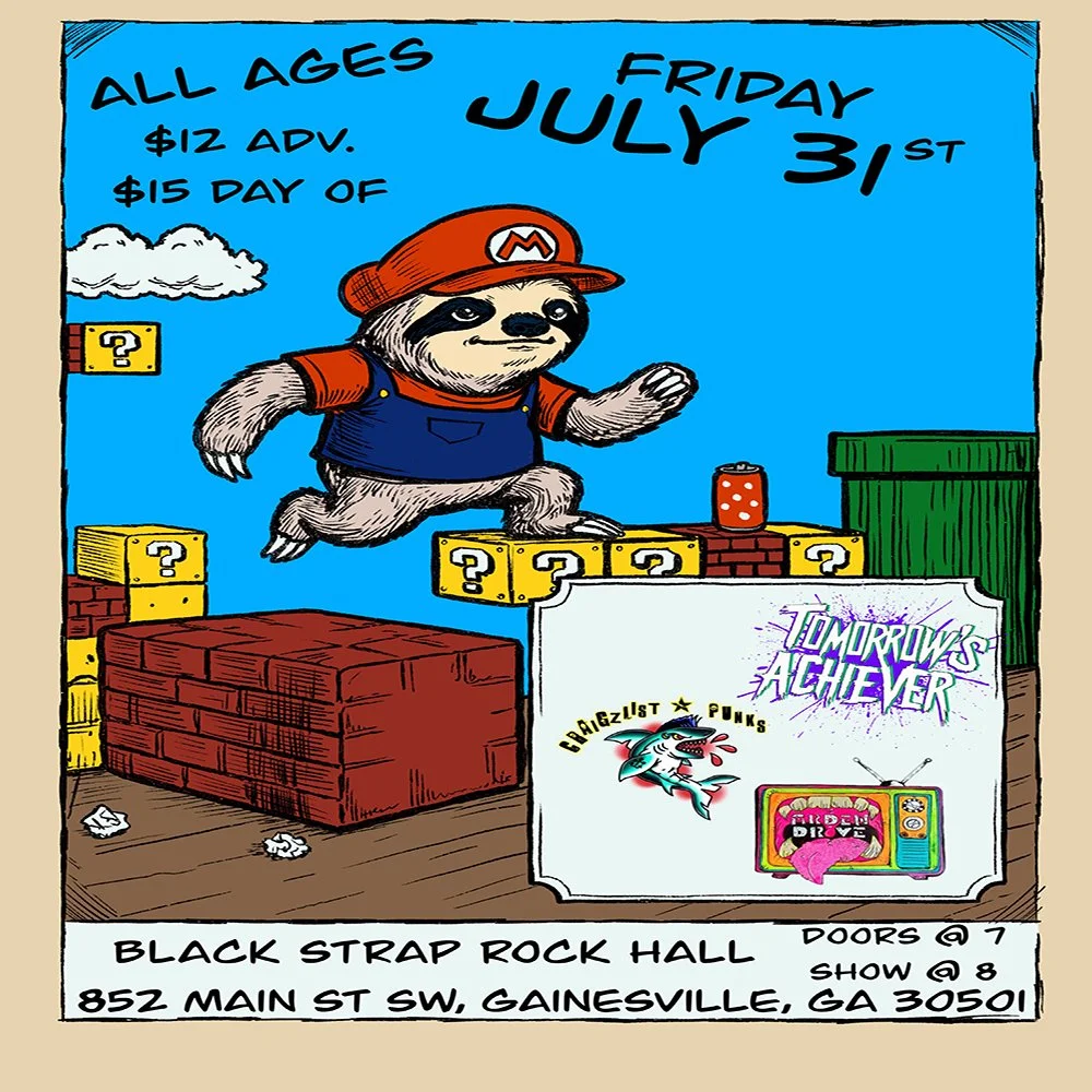 Tomorrows Achiever / Craigslist Punks / Arden Drive