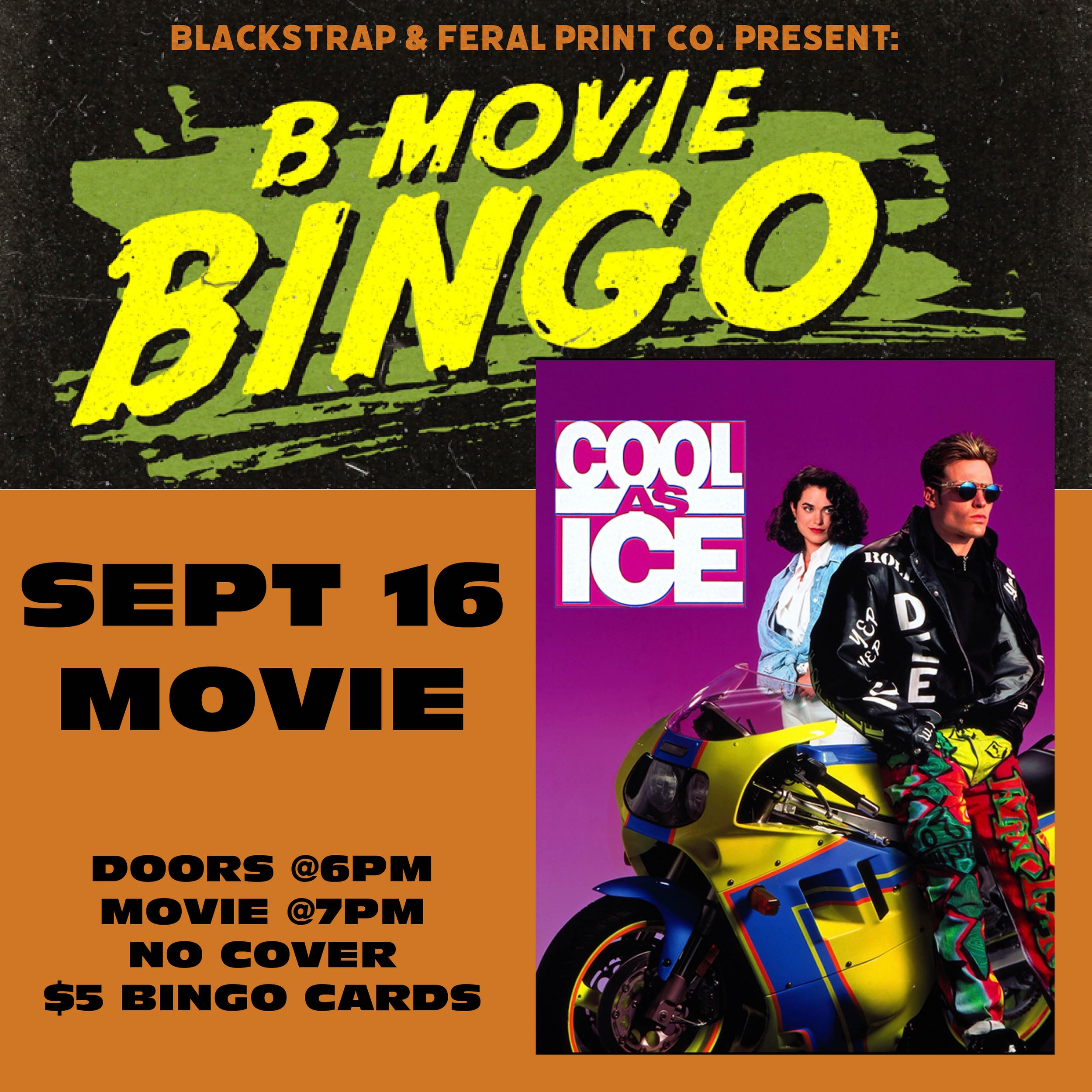 B-Movie Bingo: Cool as Ice