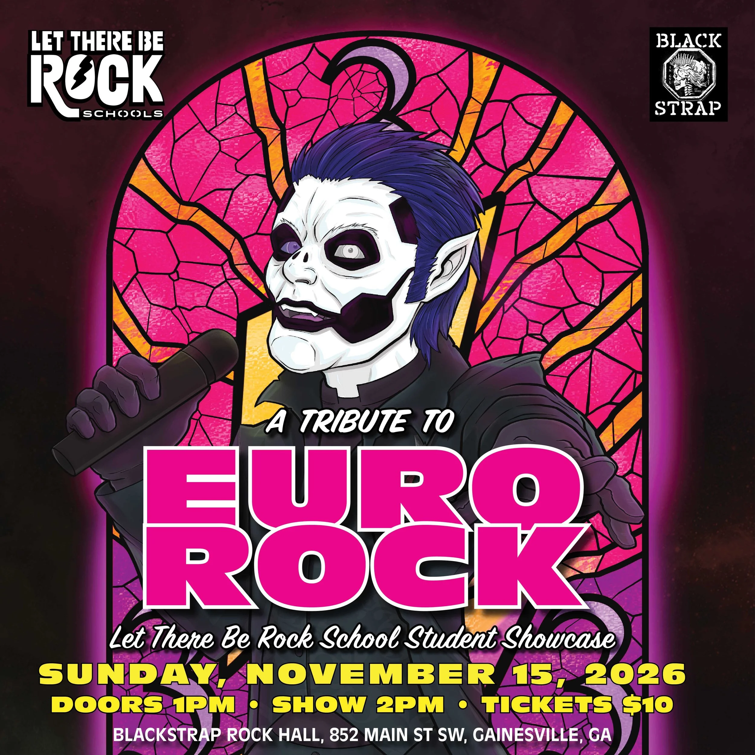 Let There Be Rock School Student Showcase: A Tribute to Euro Rock