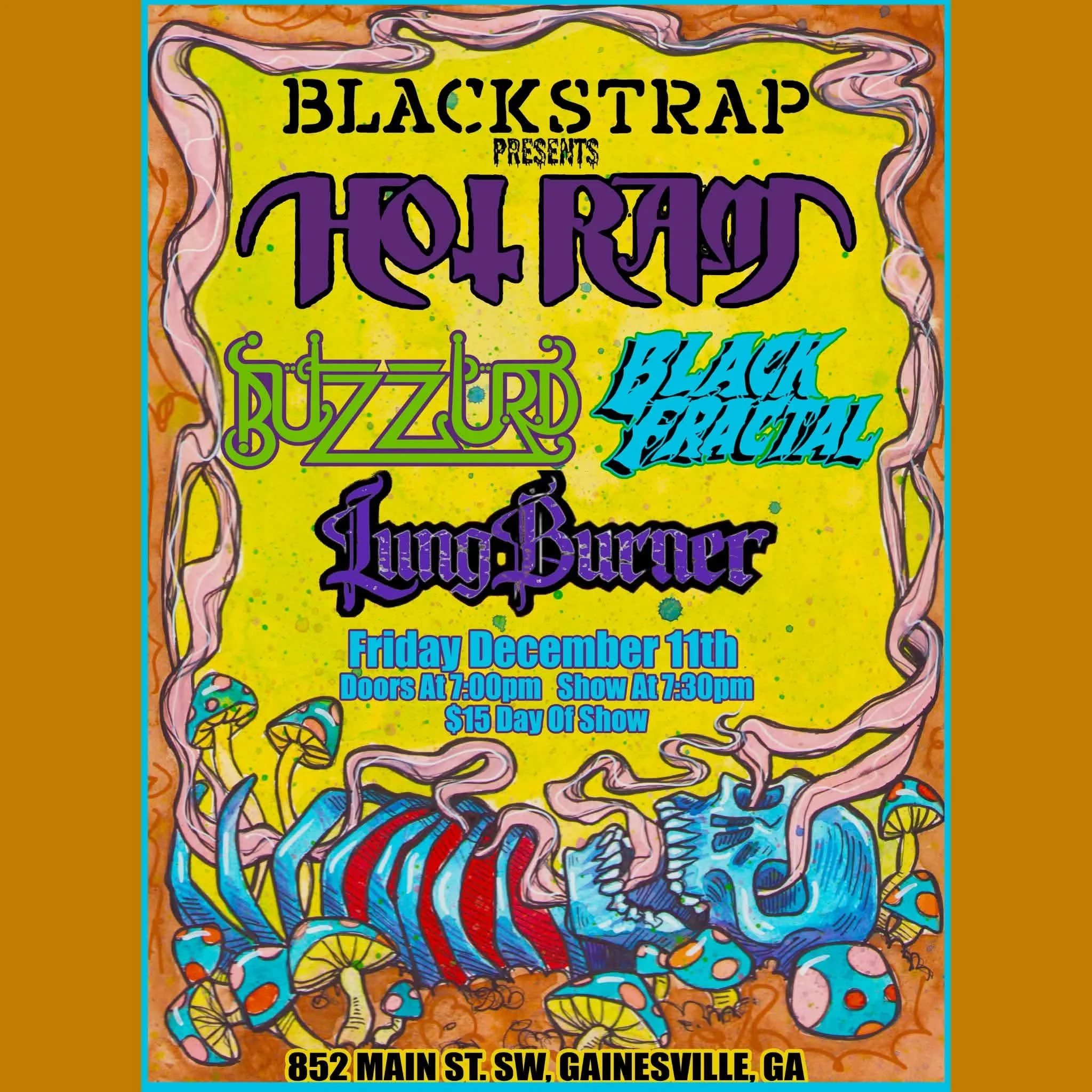 Hot Ram / BuZZard / LungBurner / Black Fractal