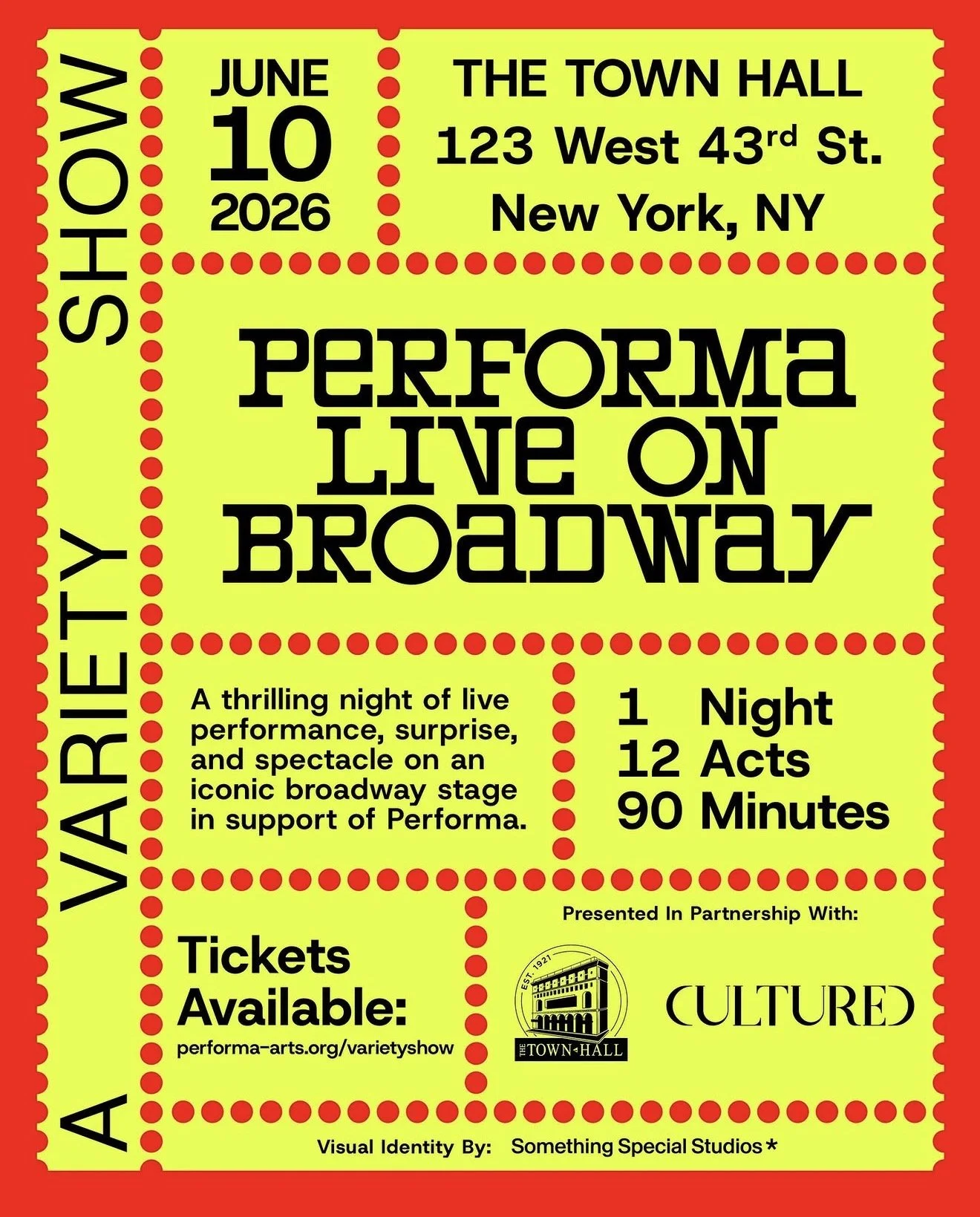 Performa Live on Broadway