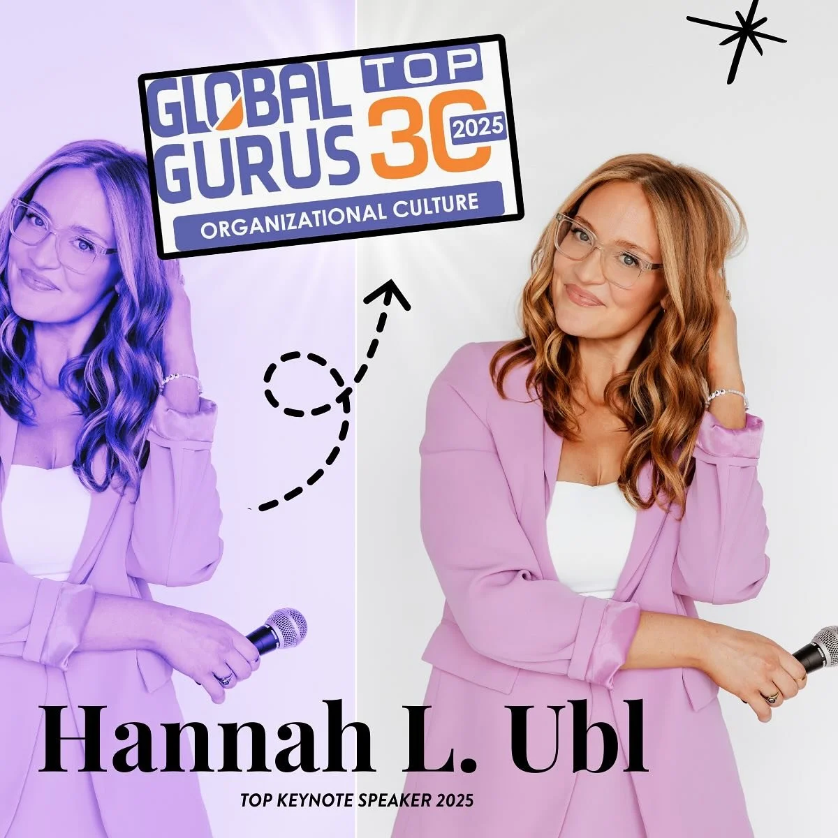 📰 We&rsquo;ve got some super fun news to share: Hannah has been named one of Global Gurus&rsquo; Top 30 Organizational Culture Speakers for 2025! 🥳 

Lisa&rsquo;s take here... if you&rsquo;ve worked with Hannah, you know she brings a special kind o