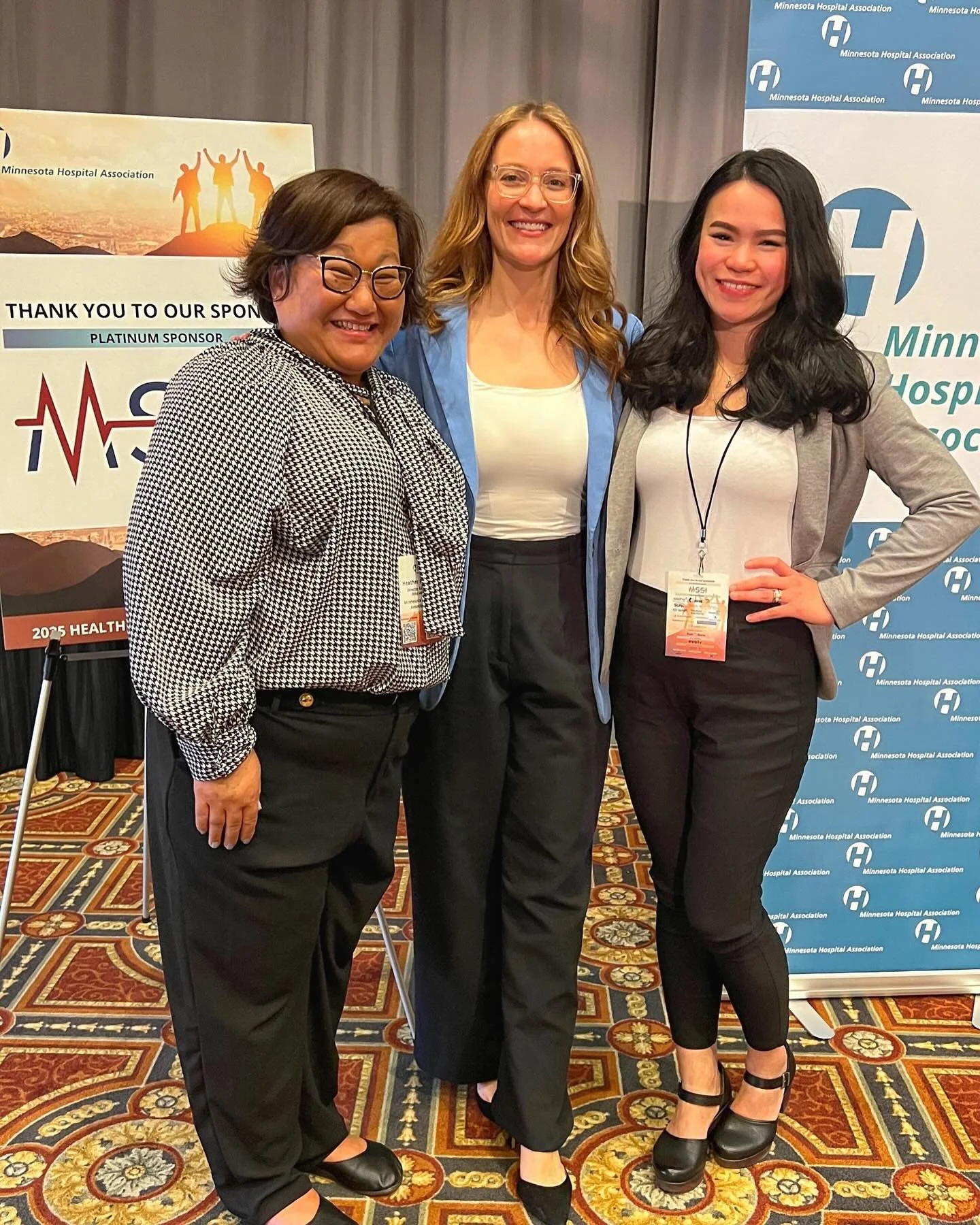 Hannah started her career working for a hospital in Minnesota, and last week, she got to speak for Minnesota Hospital Association&rsquo;s Leadership Institute! It absolutely felt like a full-circle moment.

Lisa had the opportunity to speak with MHA 