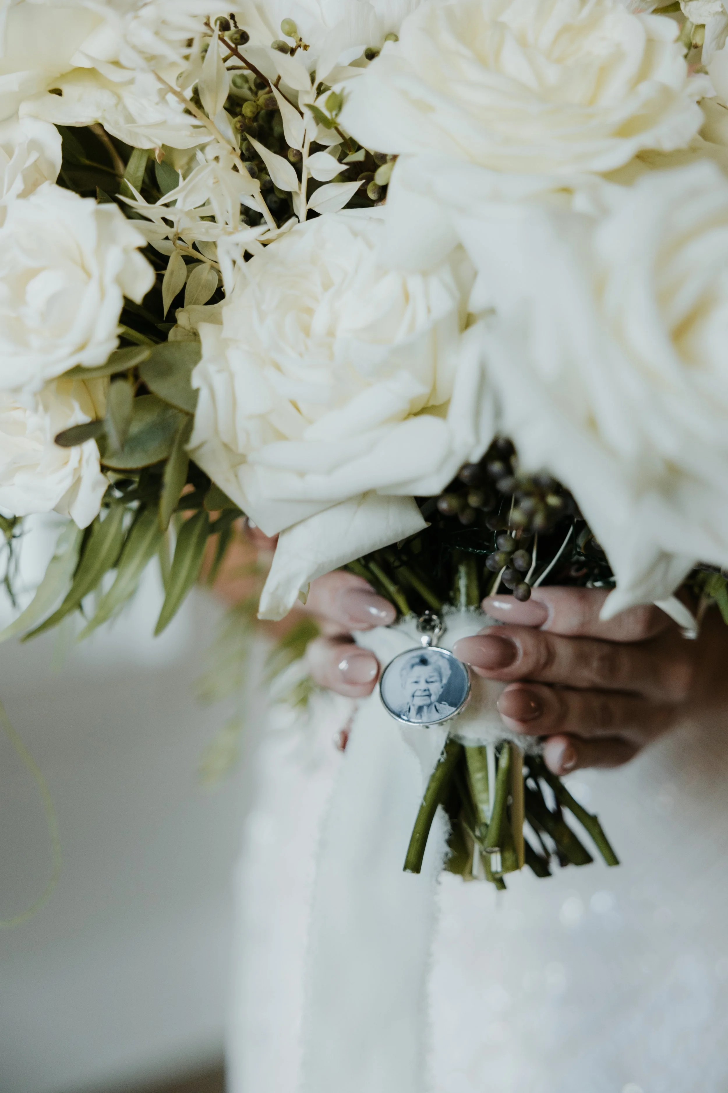 Downtown Salt Lake City White Wedding Ceremony Commercial Club Building 