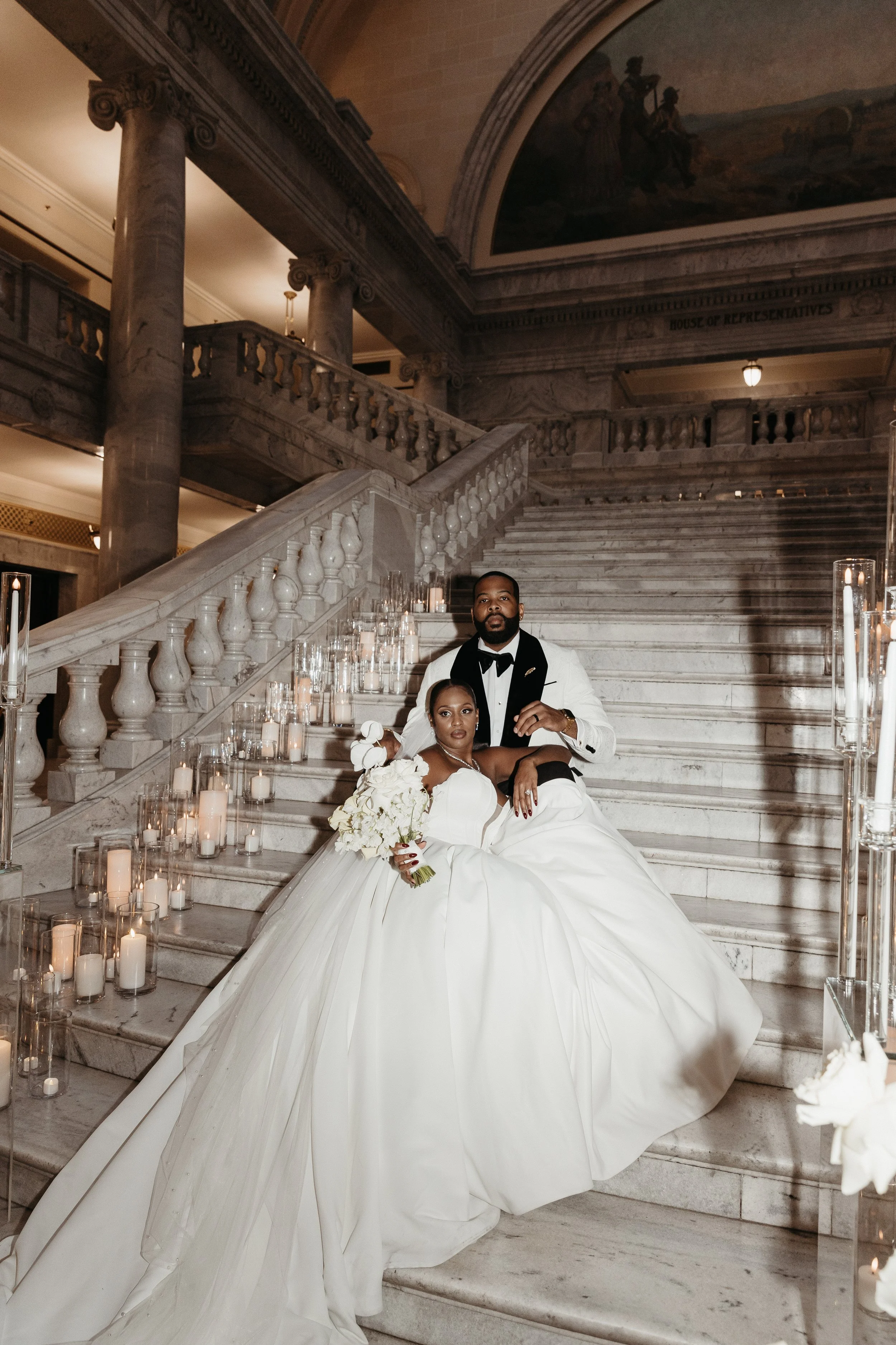 Morgan + Evan - Utah State Capitol / Hyatt Regency, Baylie Ranae Photo
