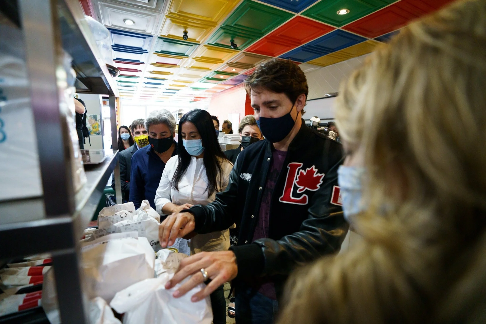 Justin Trudeau @ The Main Deli