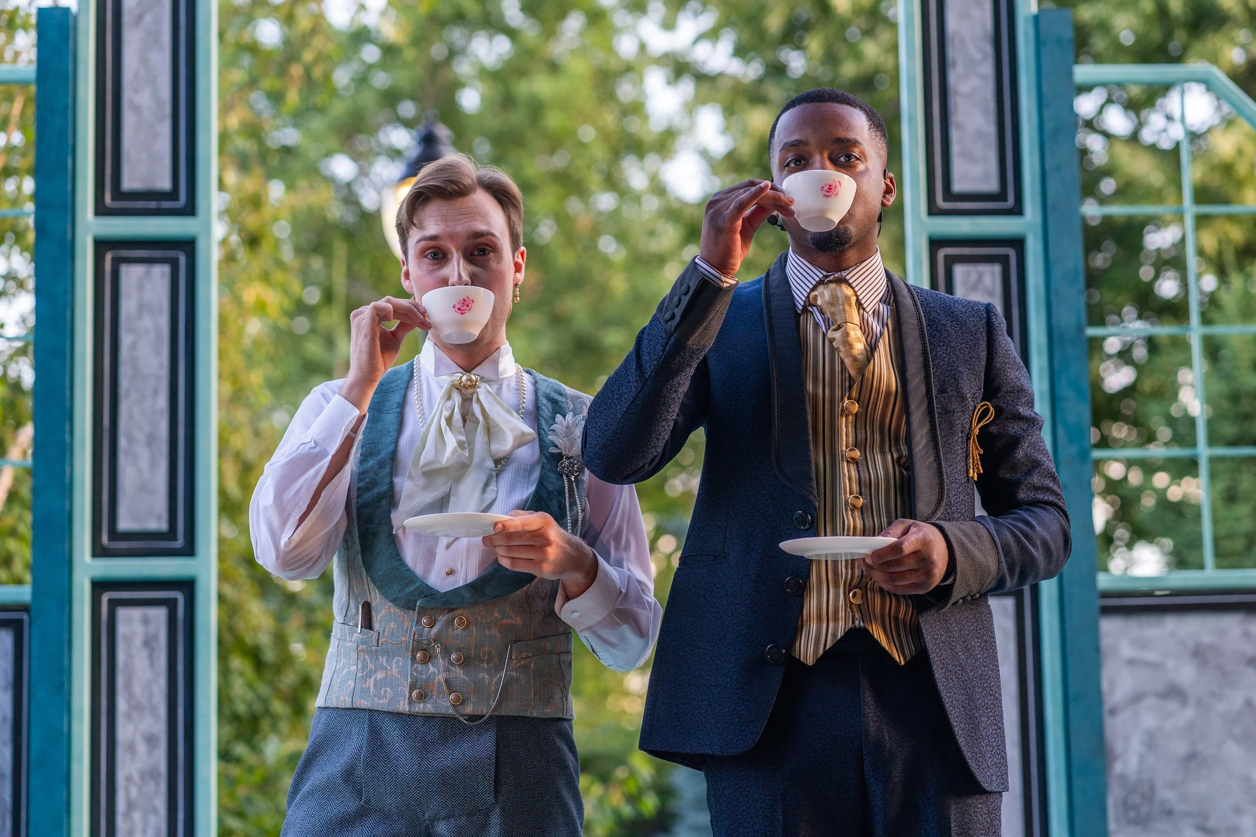 Left to Right: Carter Gulseth as Algernon, Hasani Freeman as Jack