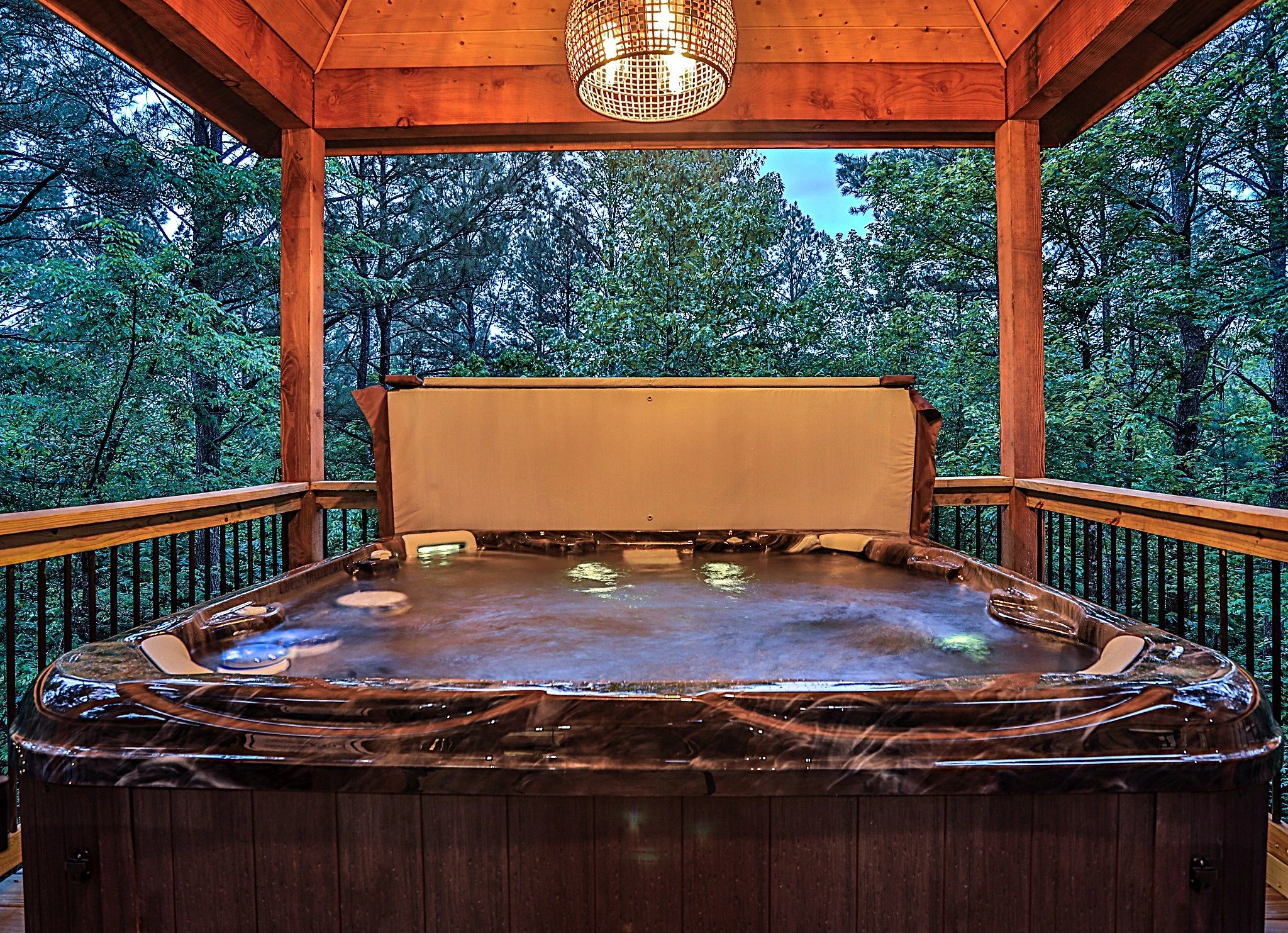 The large hot tub.