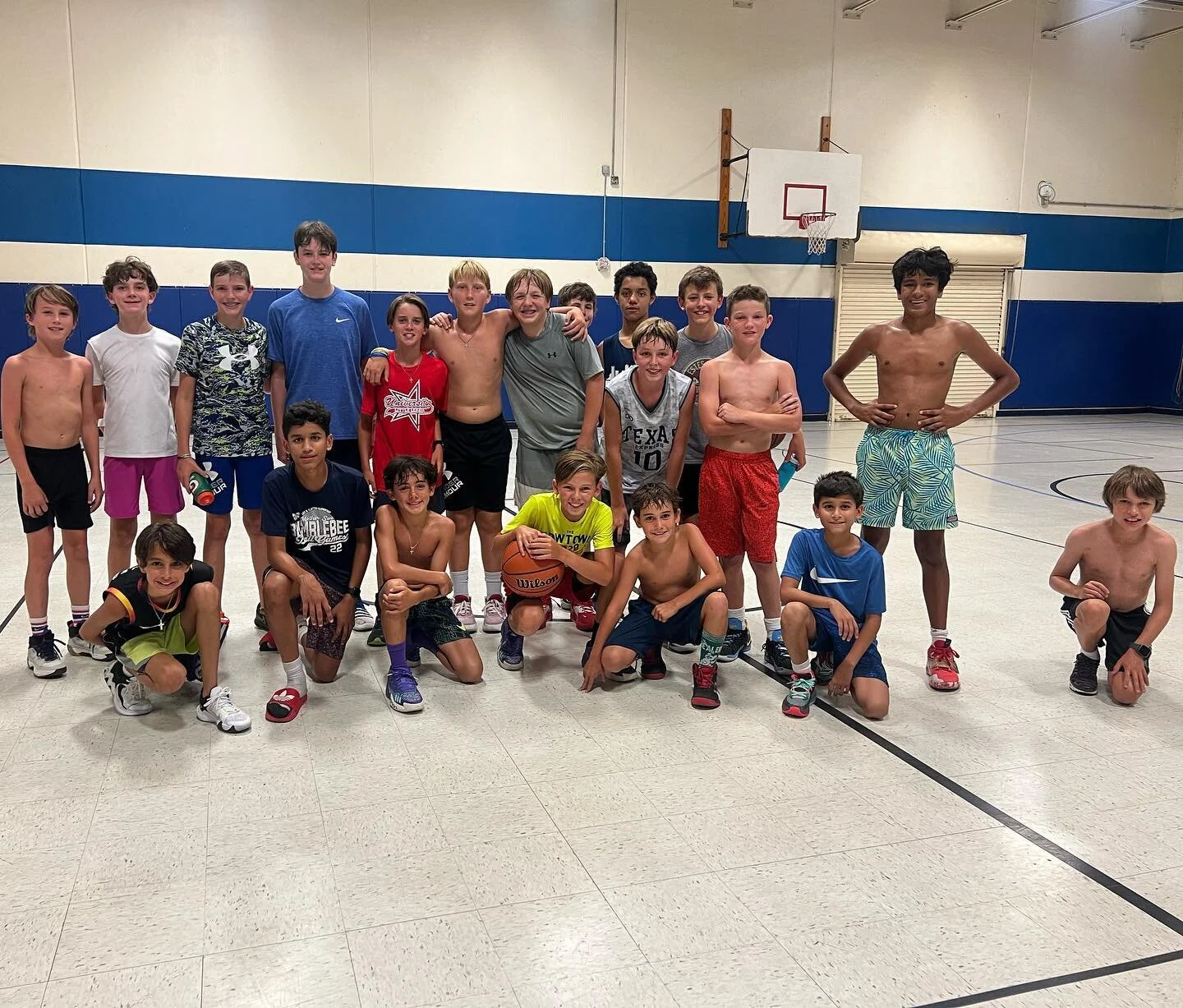 Full gym tonight @pantherbasketballclub open-court pickup games. 🐆 🏀 Two times per we host open-gym pickup games for classes 2028-2031 to come compete with their current and future panther classmates. If you&rsquo;re part of the @paschalfwisd pyram