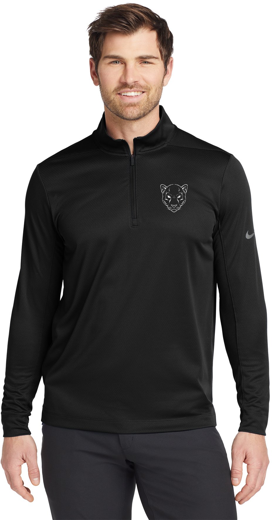 1/2 Zip w/ Logo